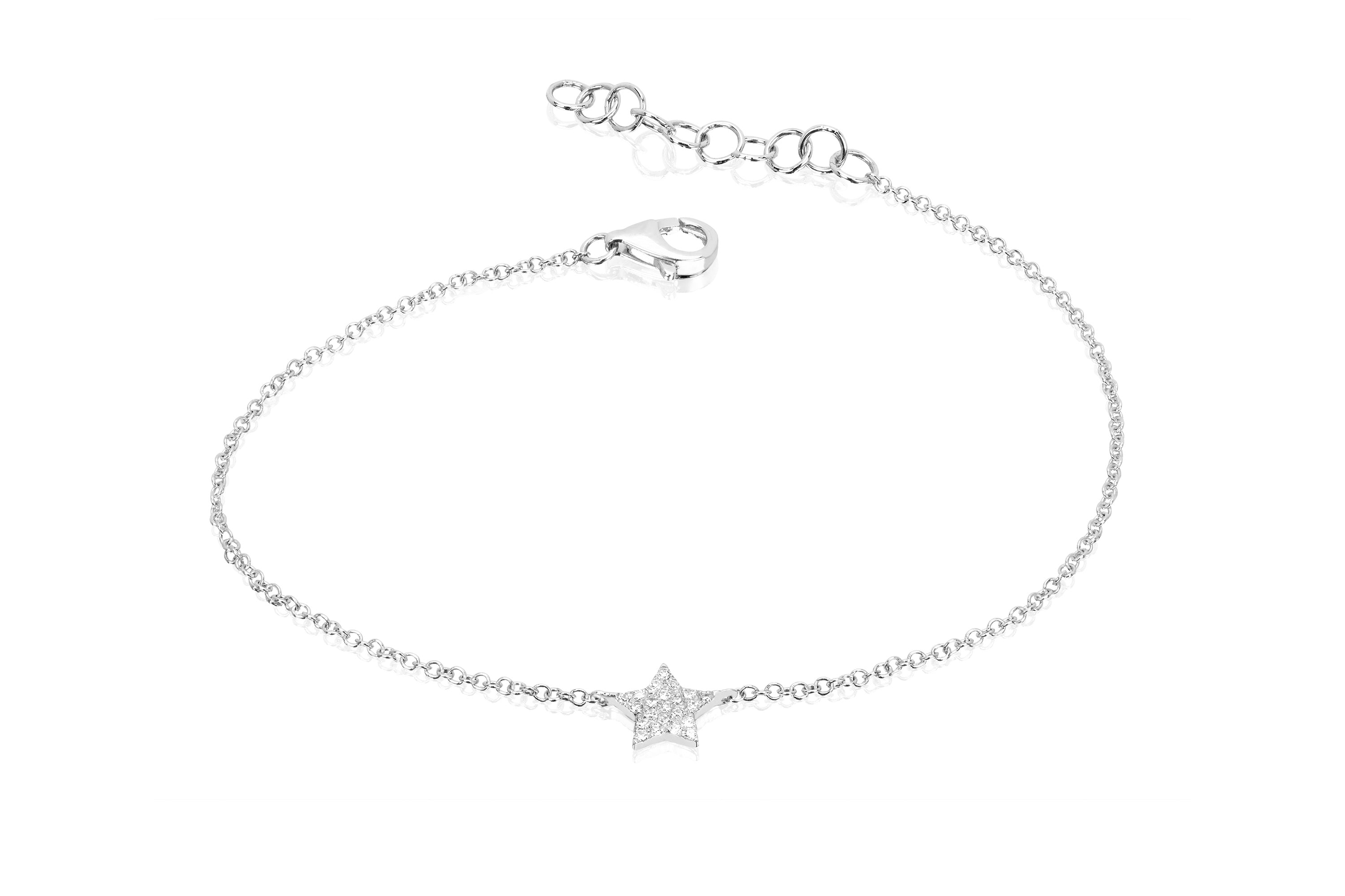 Diamond Star Chain Bracelet