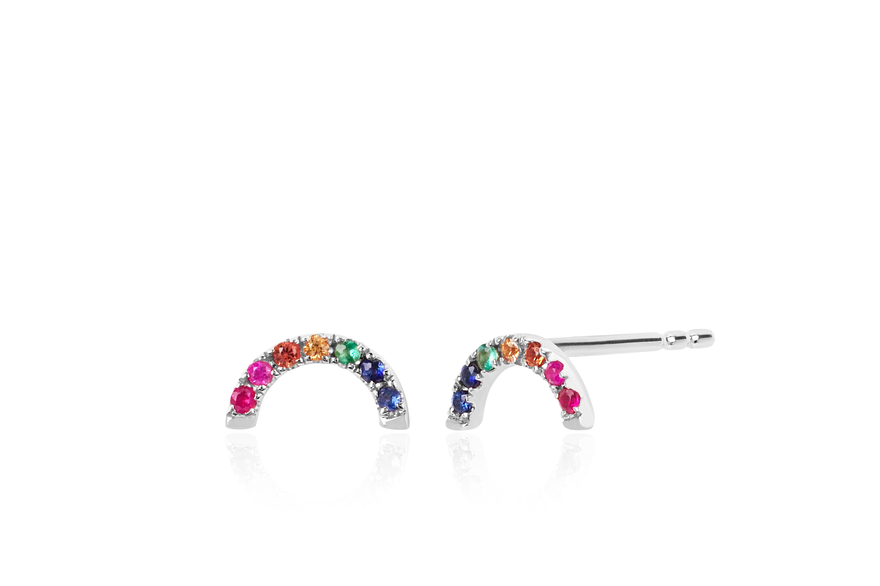 Rainbow Stud Earring