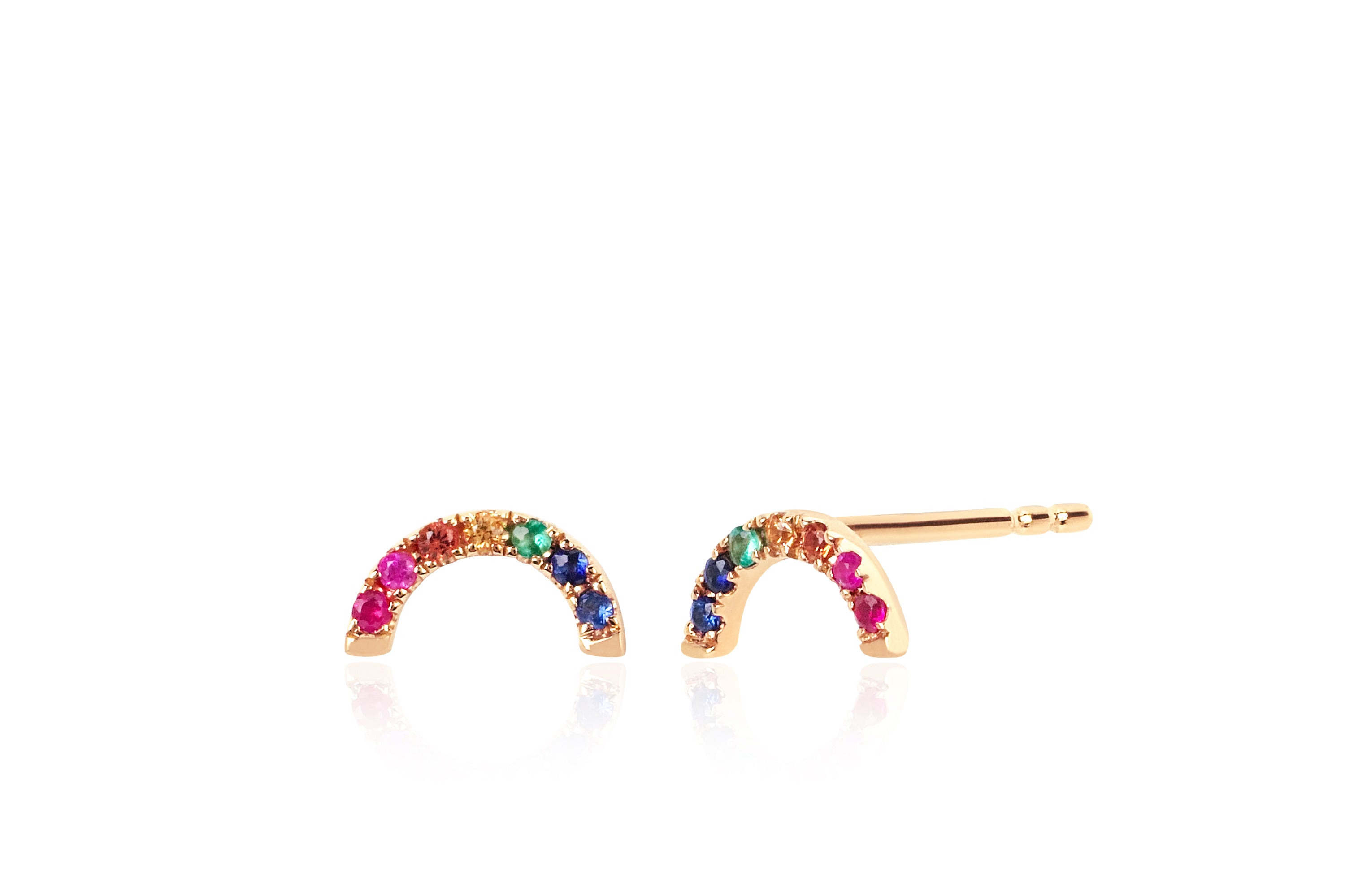 Rainbow Stud Earring