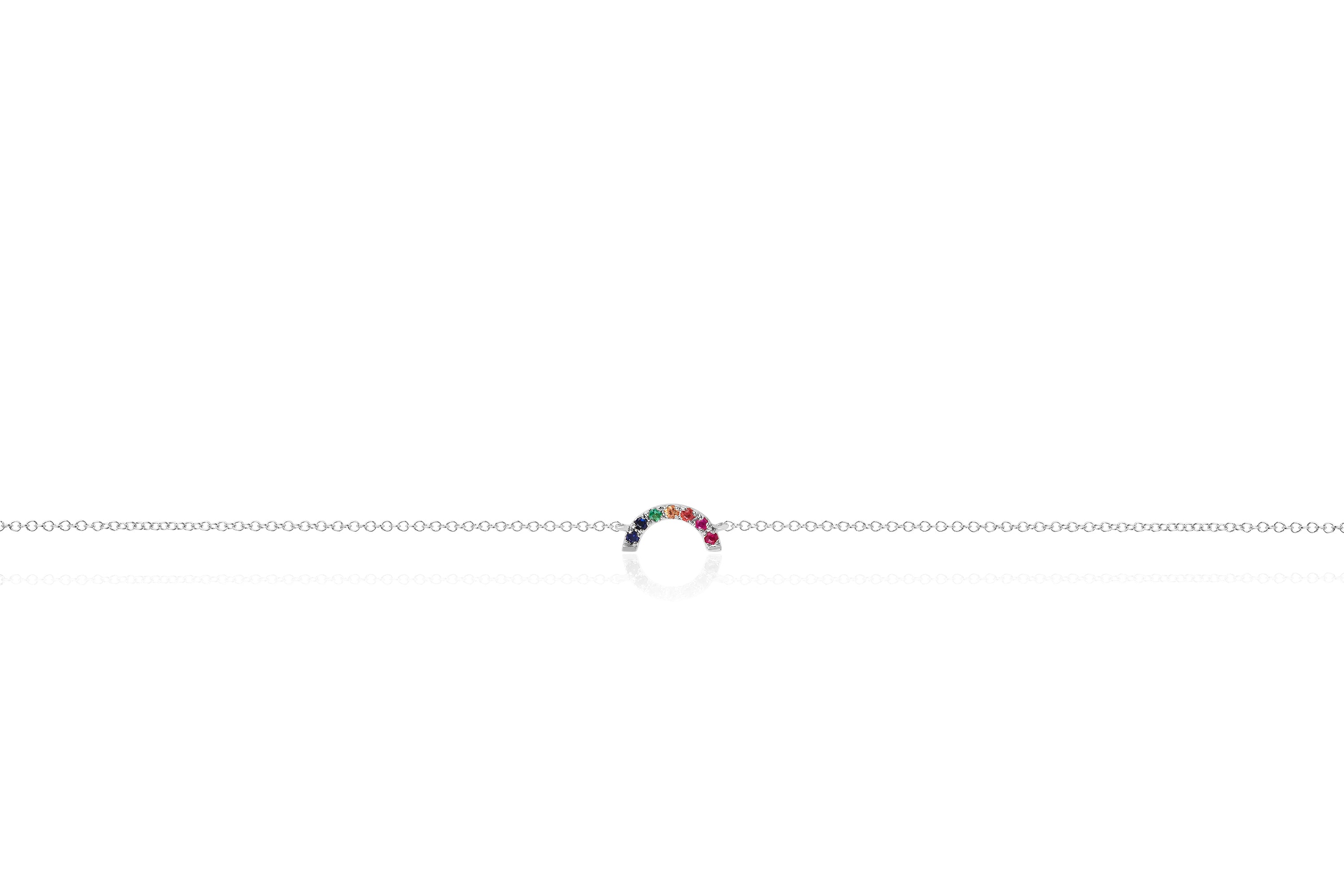 Rainbow Chain Bracelet