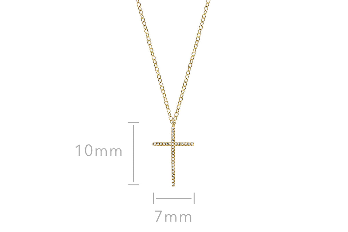 Diamond Cross Necklace