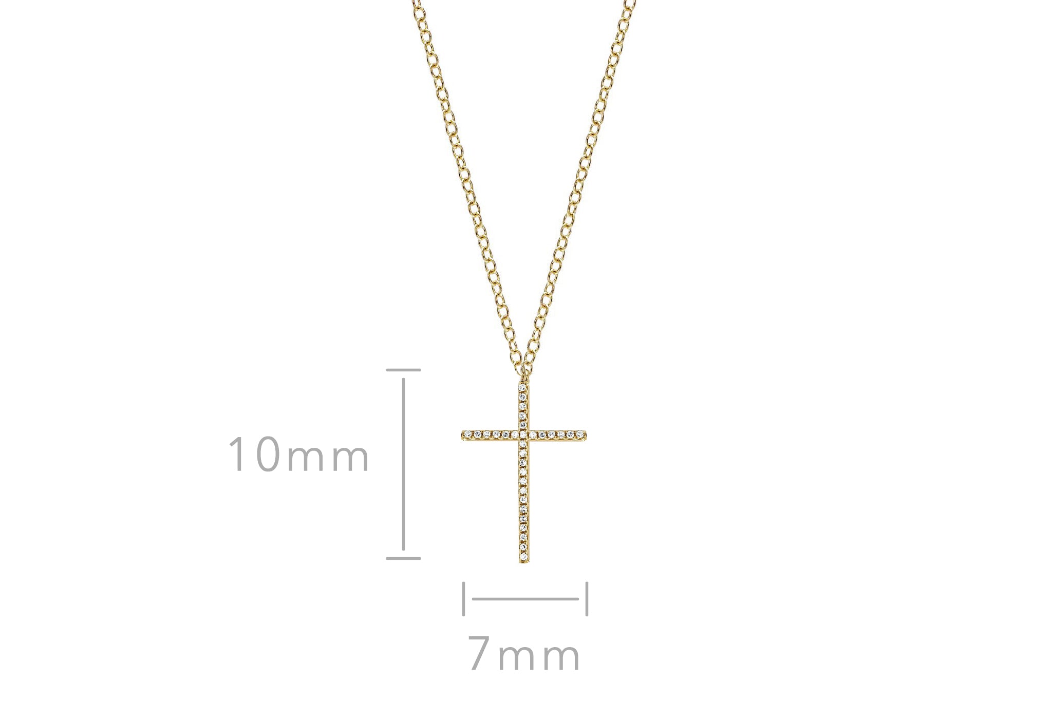 Diamond Cross Necklace