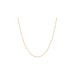 Gold Faceted Ball Chain in 14k rose gold