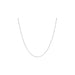 Gold Faceted Ball Chain in 14k white gold