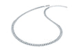 Diamond Pretty Lady Eternity Necklace in 14k white gold