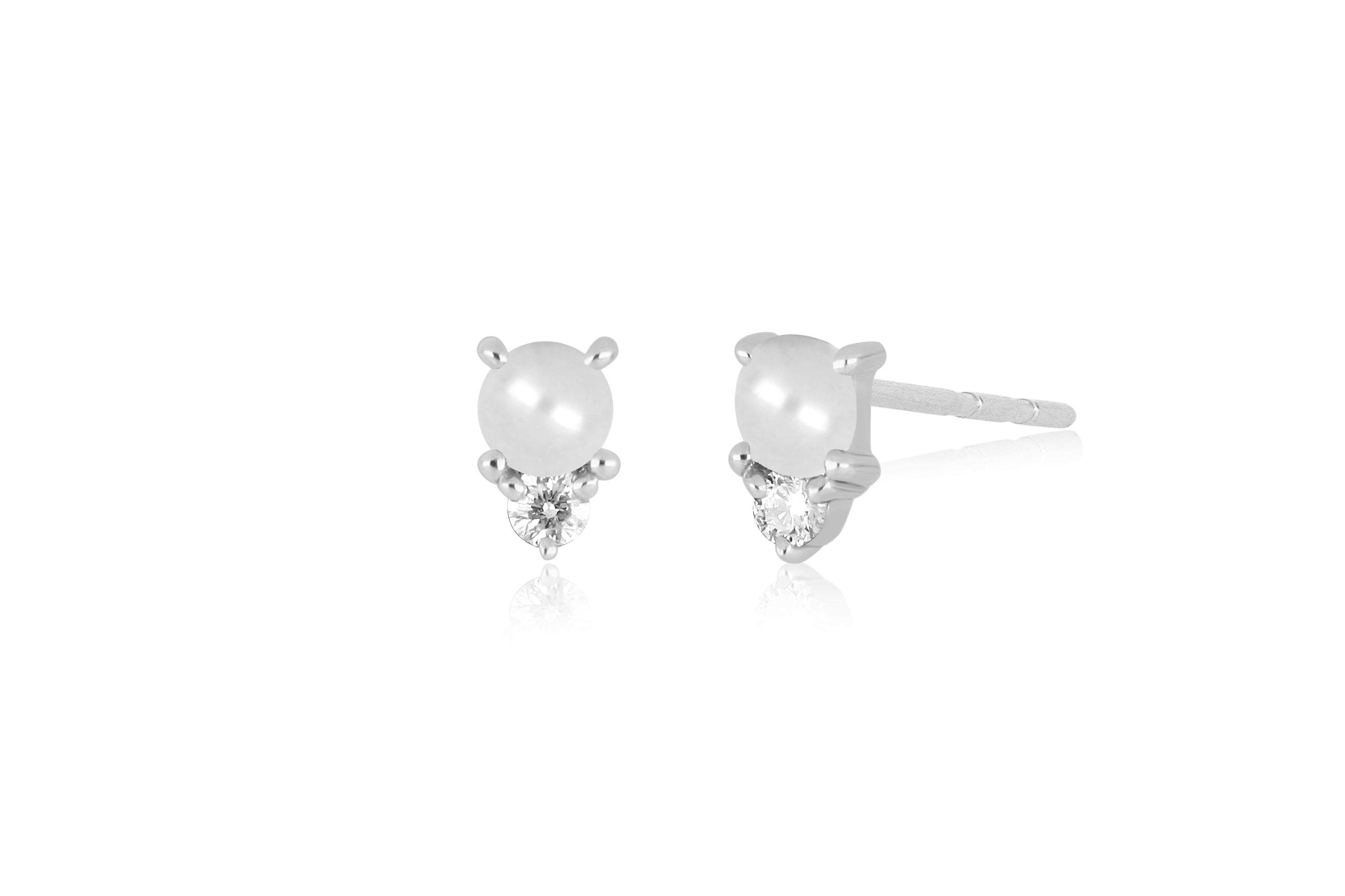 Mini Birthstone Stud Earring
