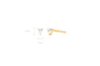 Mini Diamond Pear Stud Earring in 14k yellow gold with size measurements of 3mm height and 2mm width