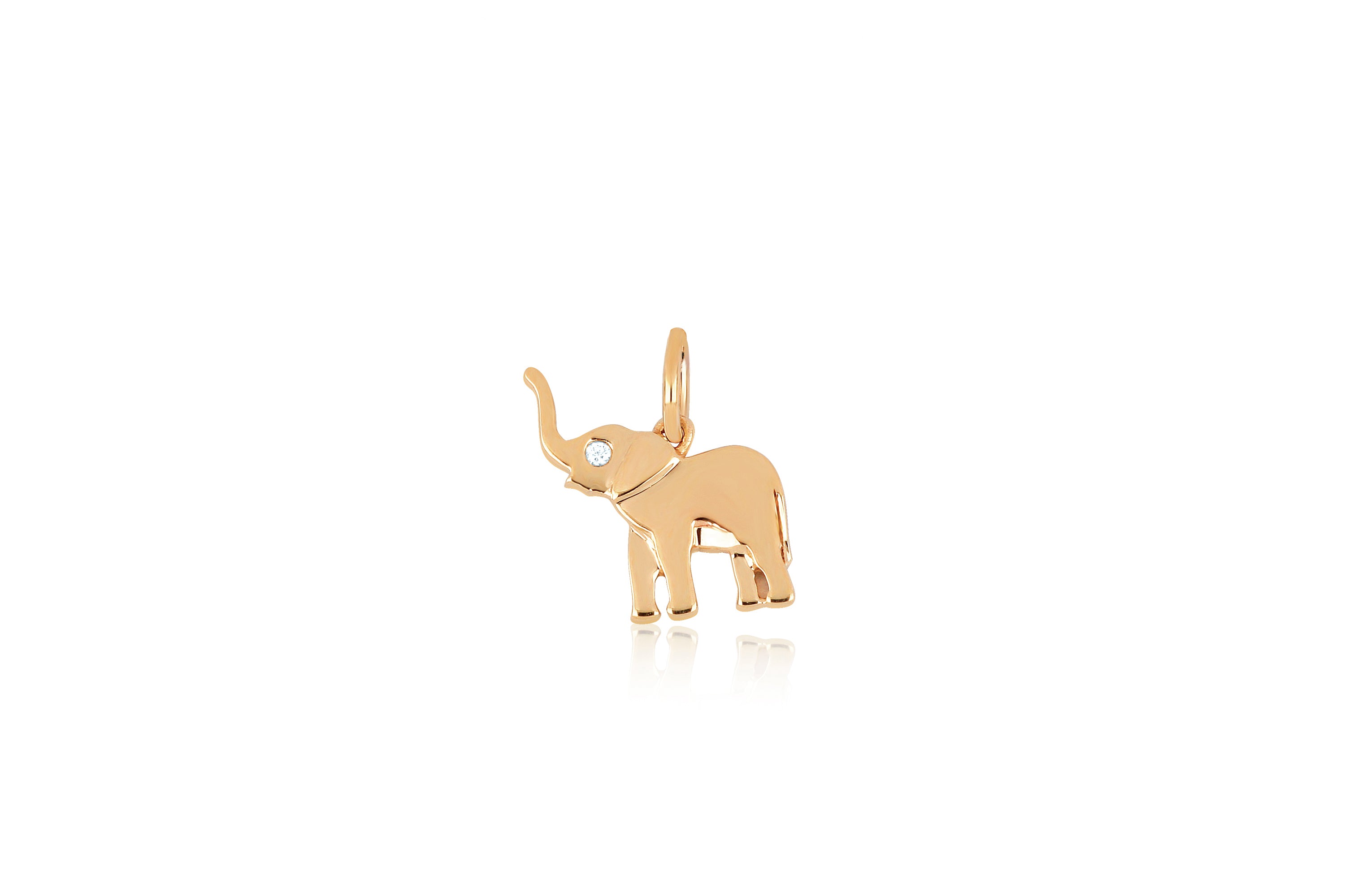 Lucky Elephant Necklace Charm