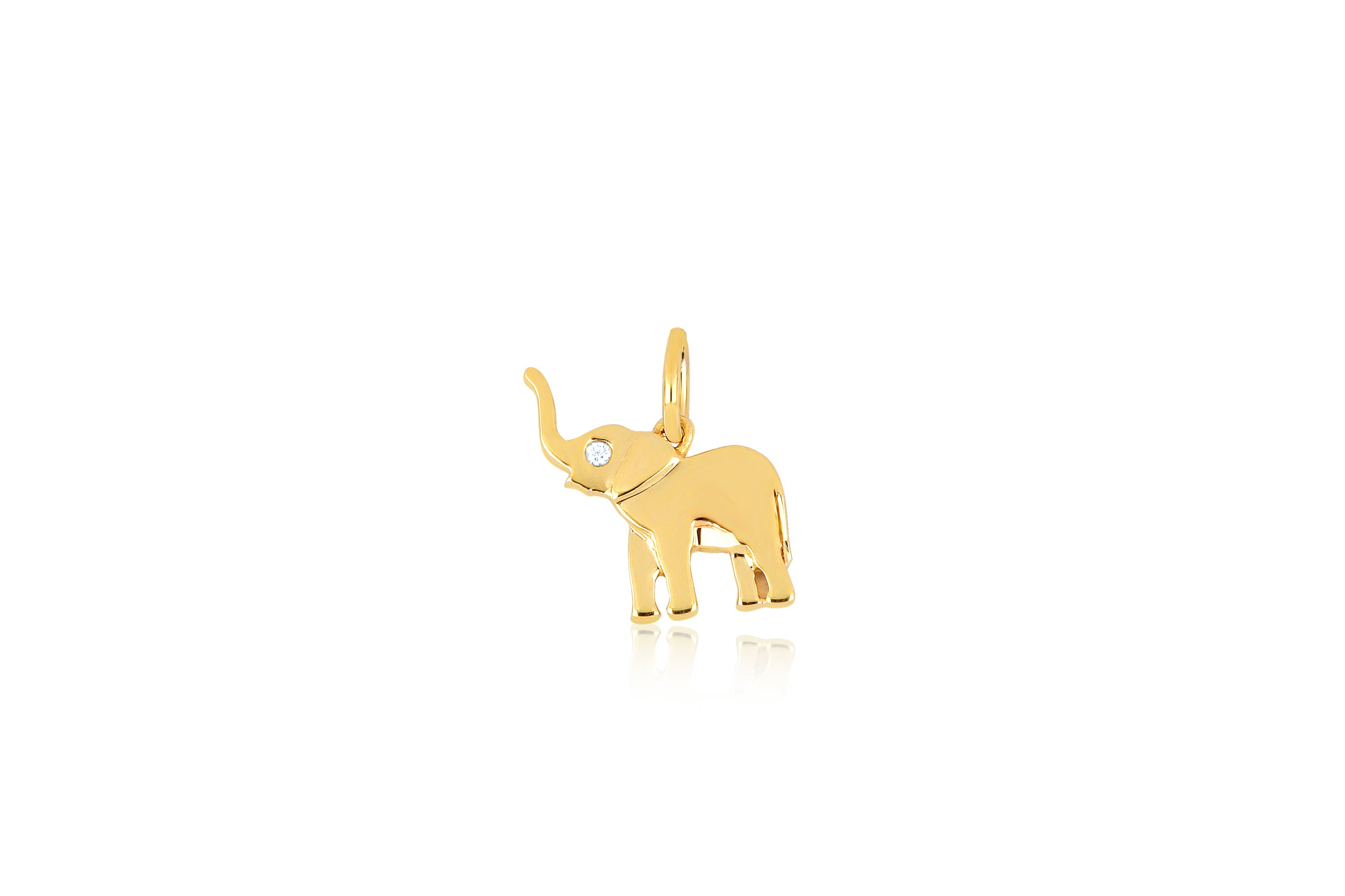 Lucky Elephant Necklace Charm