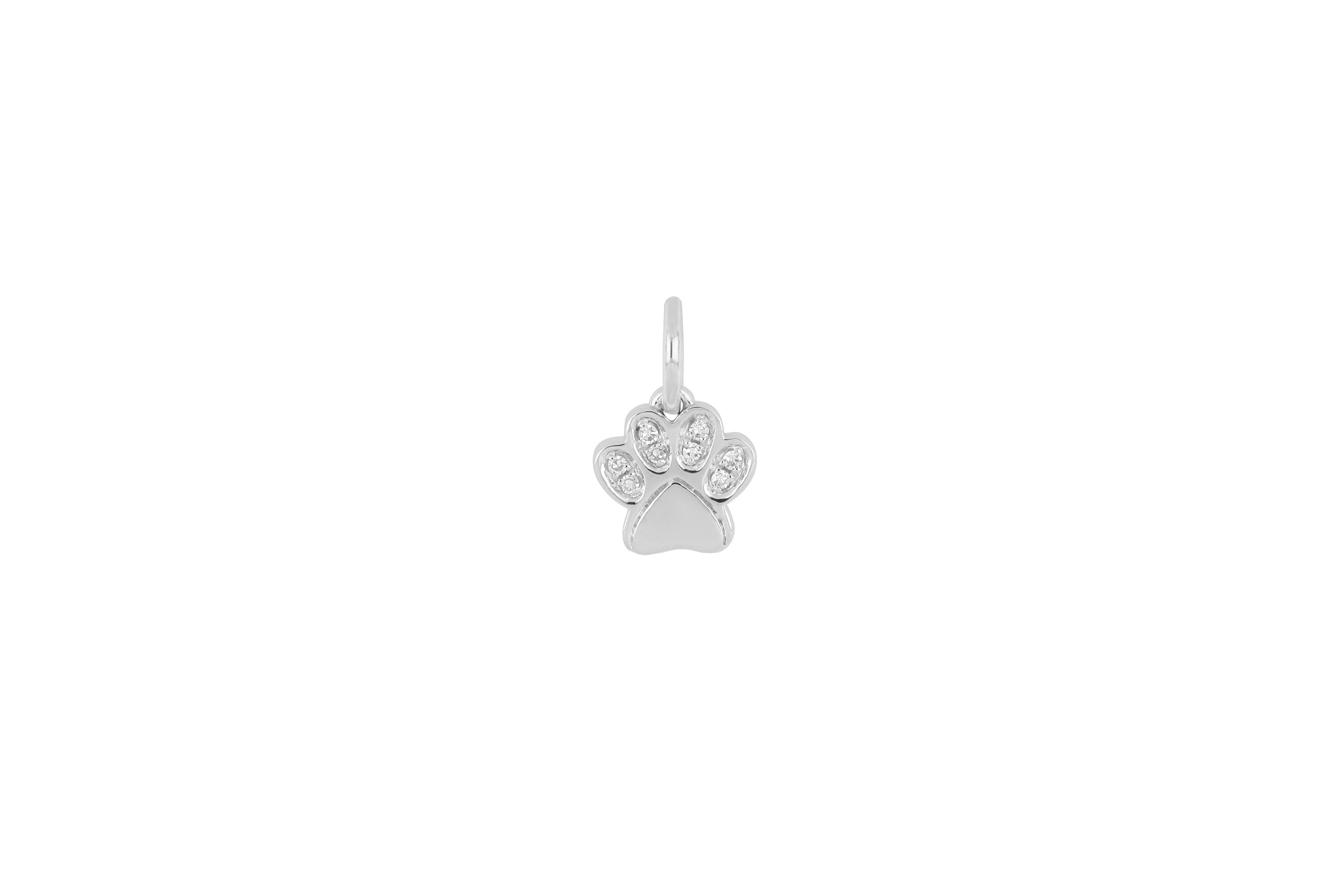 Diamond Paw Charm
