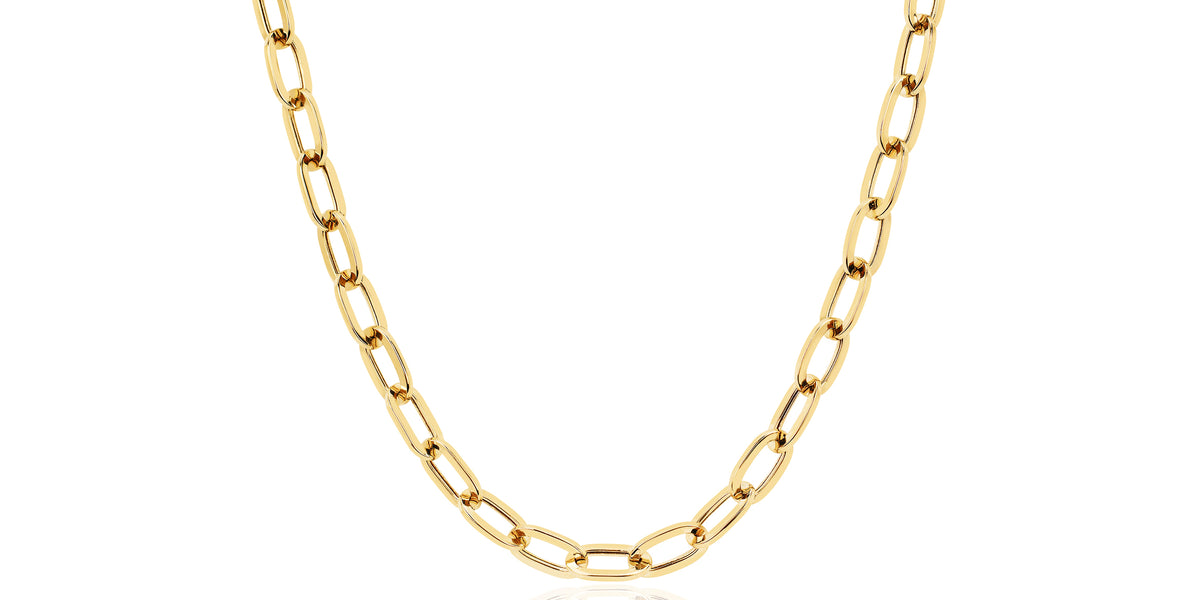 【極美品】20inch5MM OPEN-LINK NECKLACE 極美品】20inch5MM OPEN-LINK NECKLACE