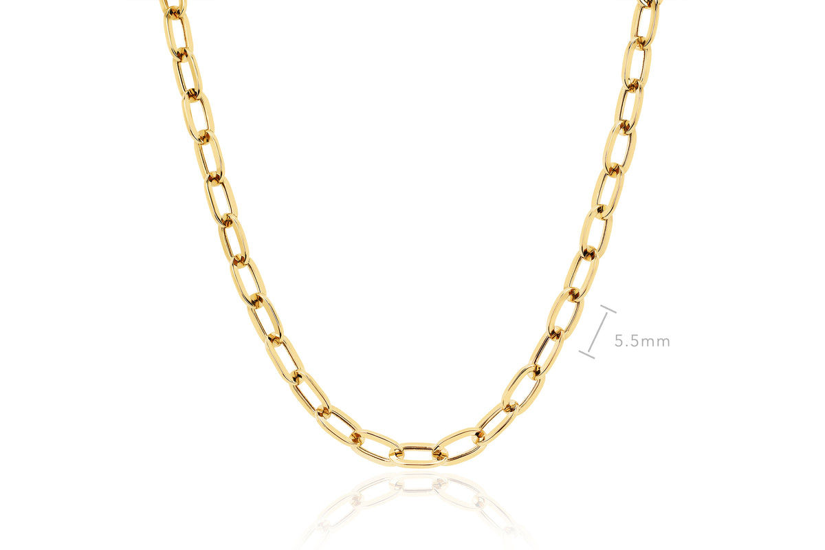 Jumbo Link Chain Necklace
