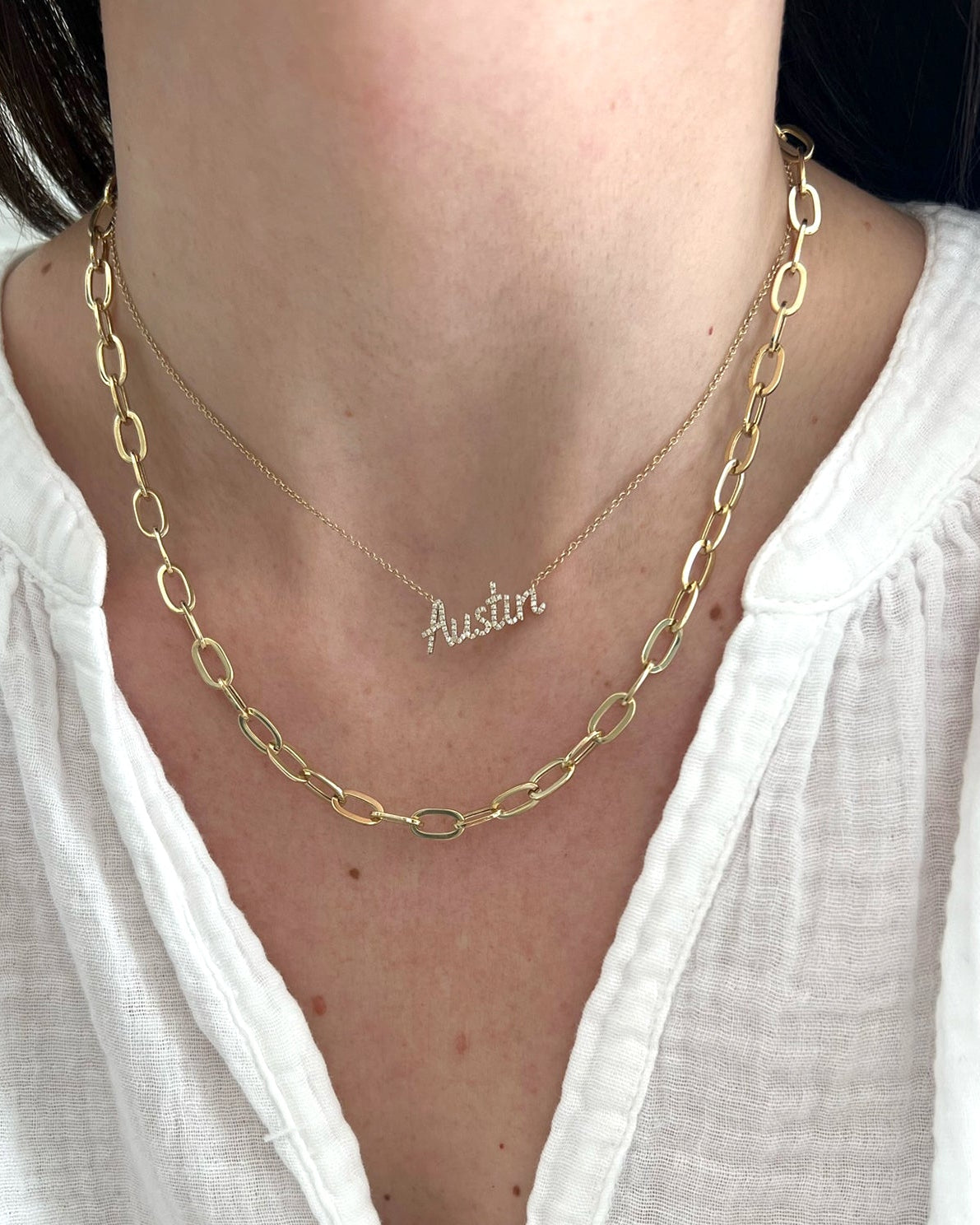 Jumbo Link Chain Necklace