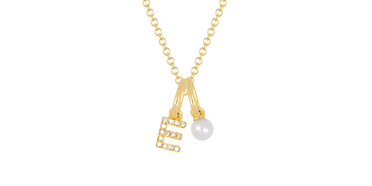 Amazon.com: Pearl Initial Necklace Gold Plated Initial Necklace A Z 26  Alphabet Letter Dainty Necklace For Women Laye (A, One Size) : Sports &  Outdoors
