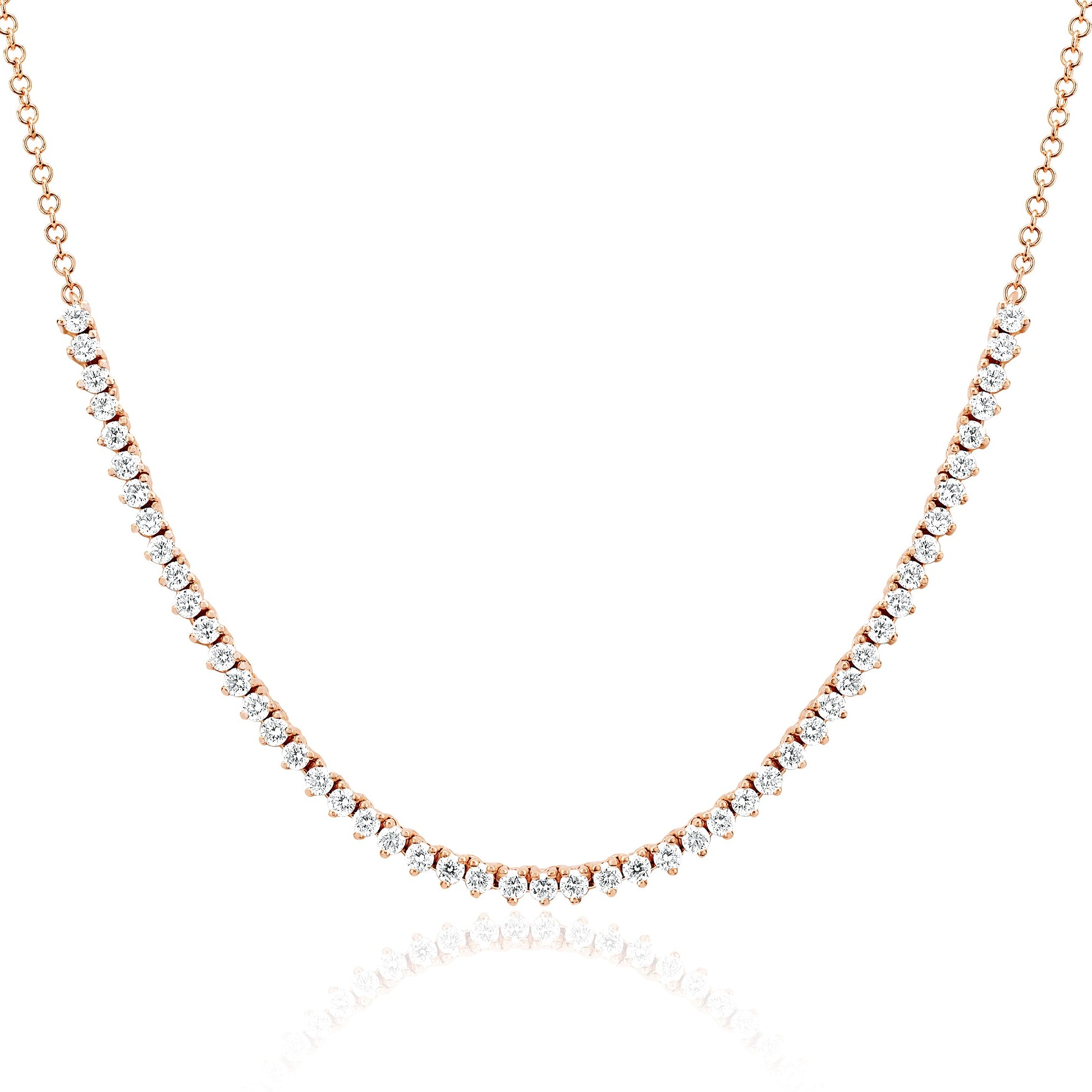 Diamond Segment Necklace