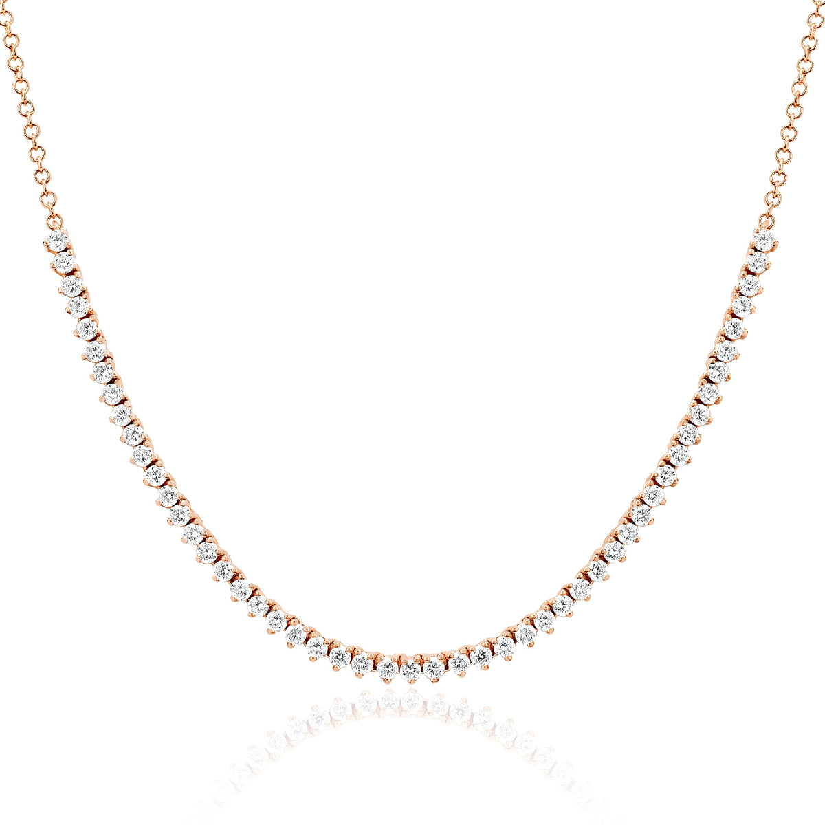 Diamond Segment Necklace