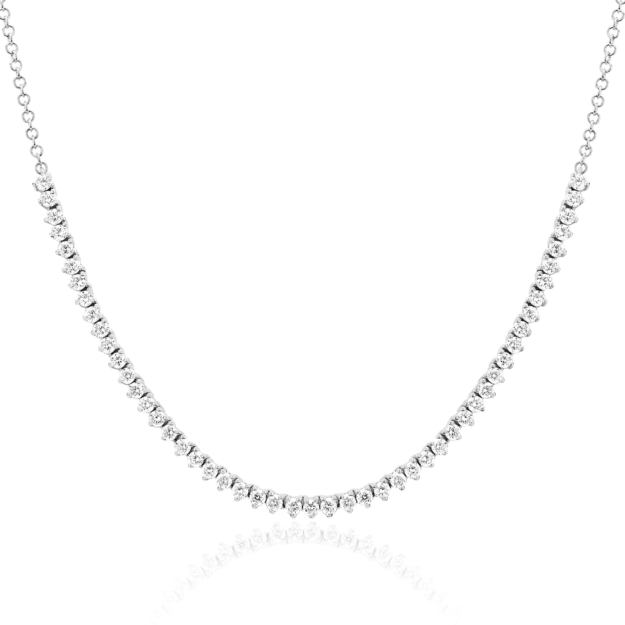 Diamond Segment Necklace