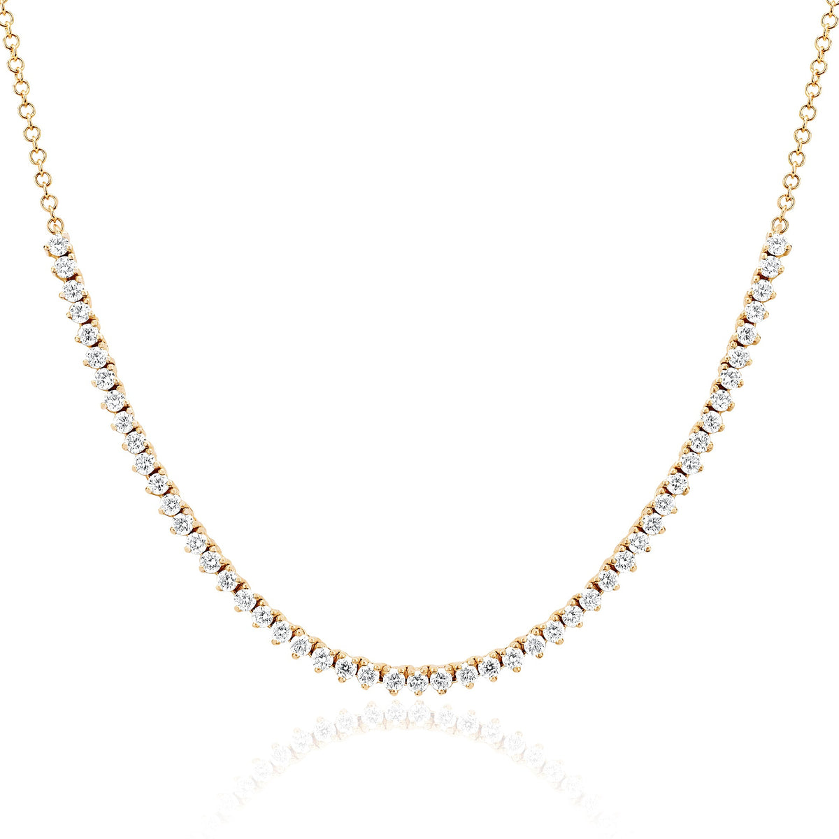 Diamond Segment Necklace