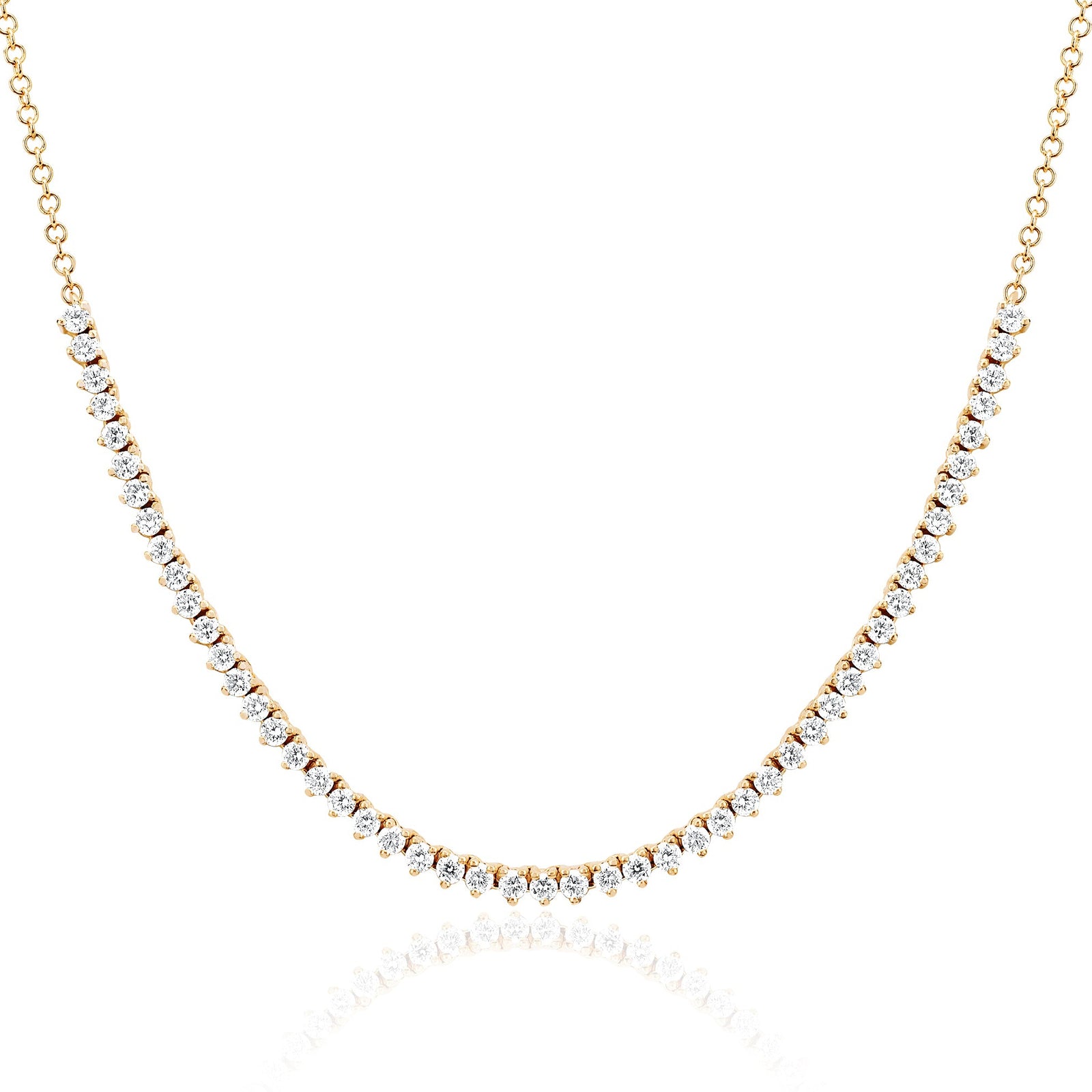 Diamond Segment Necklace