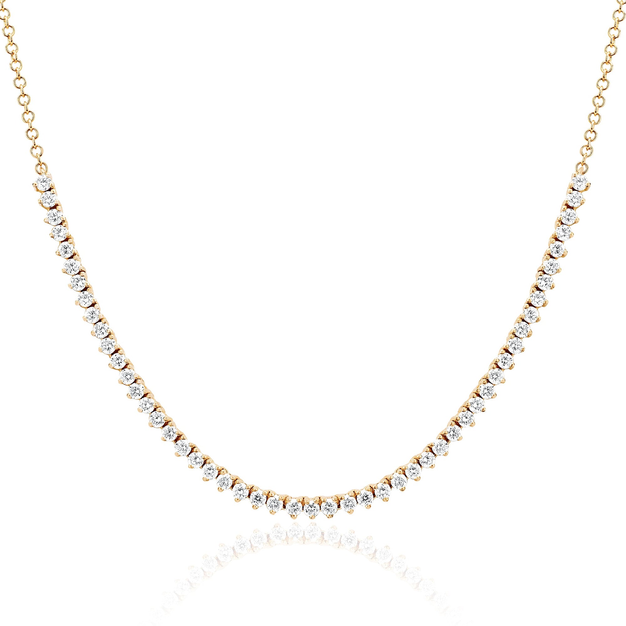 Diamond Segment Necklace