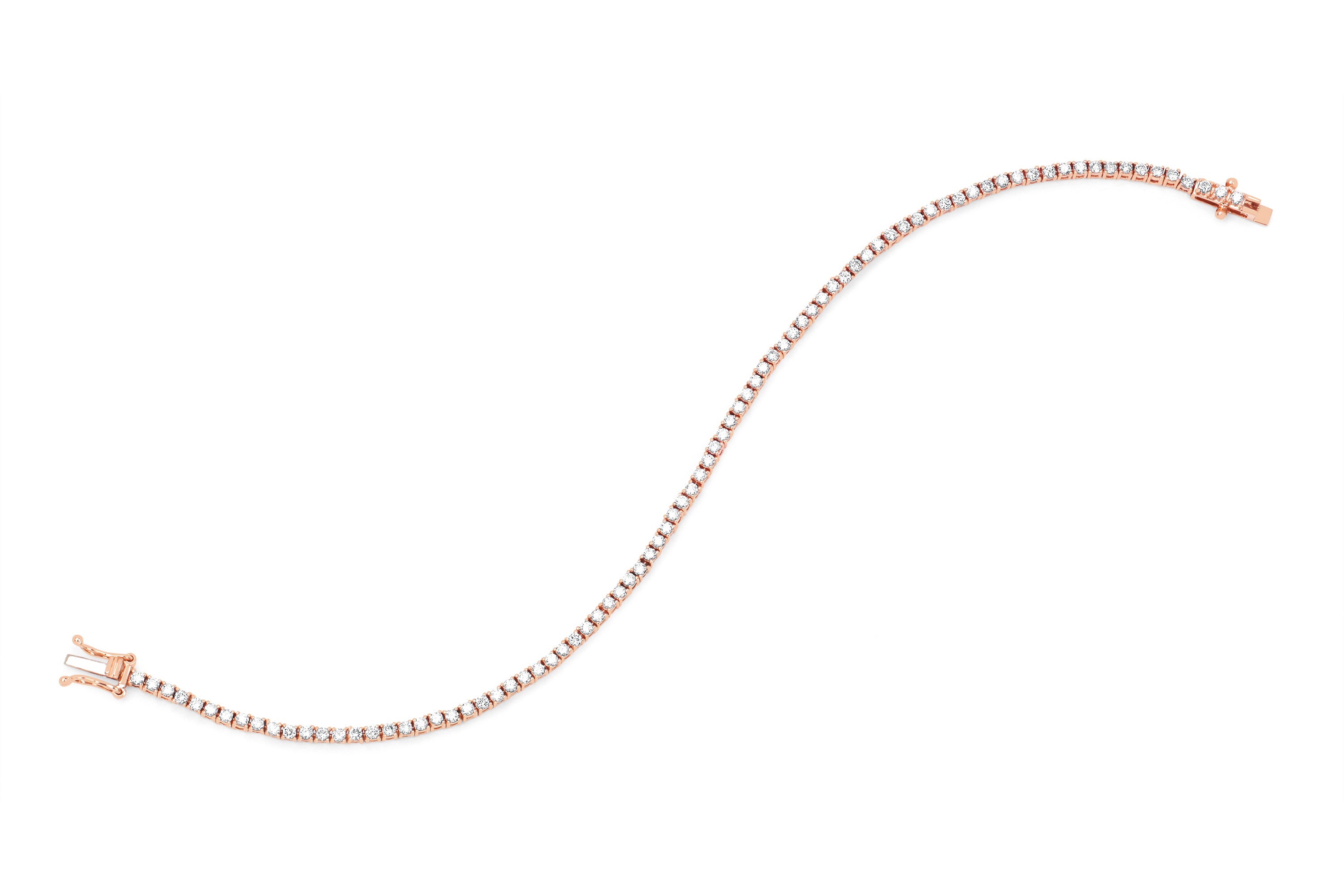 Diamond Grace Bracelet in 14k rose gold