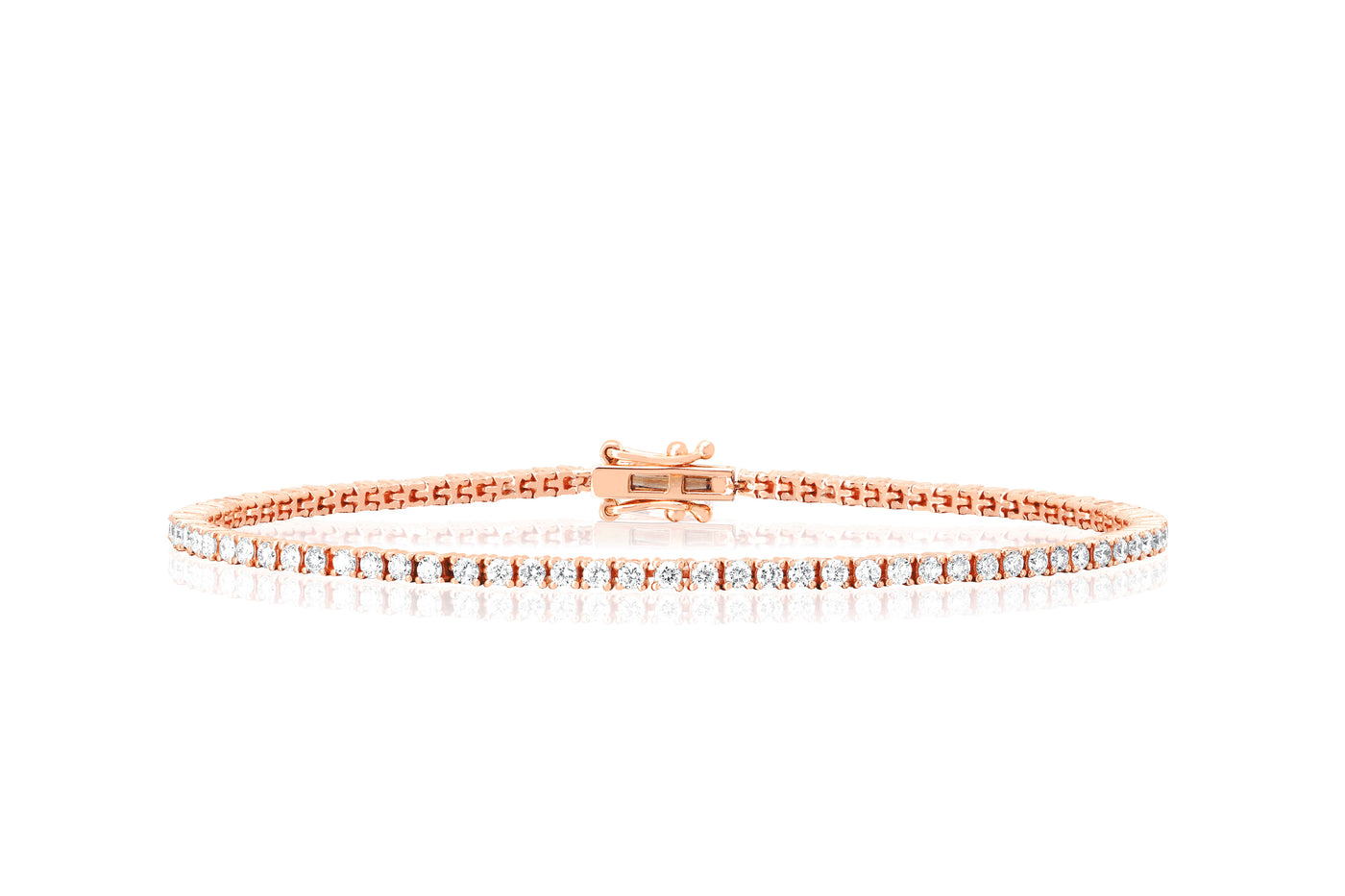 Diamond Grace Bracelet in 14k rose gold