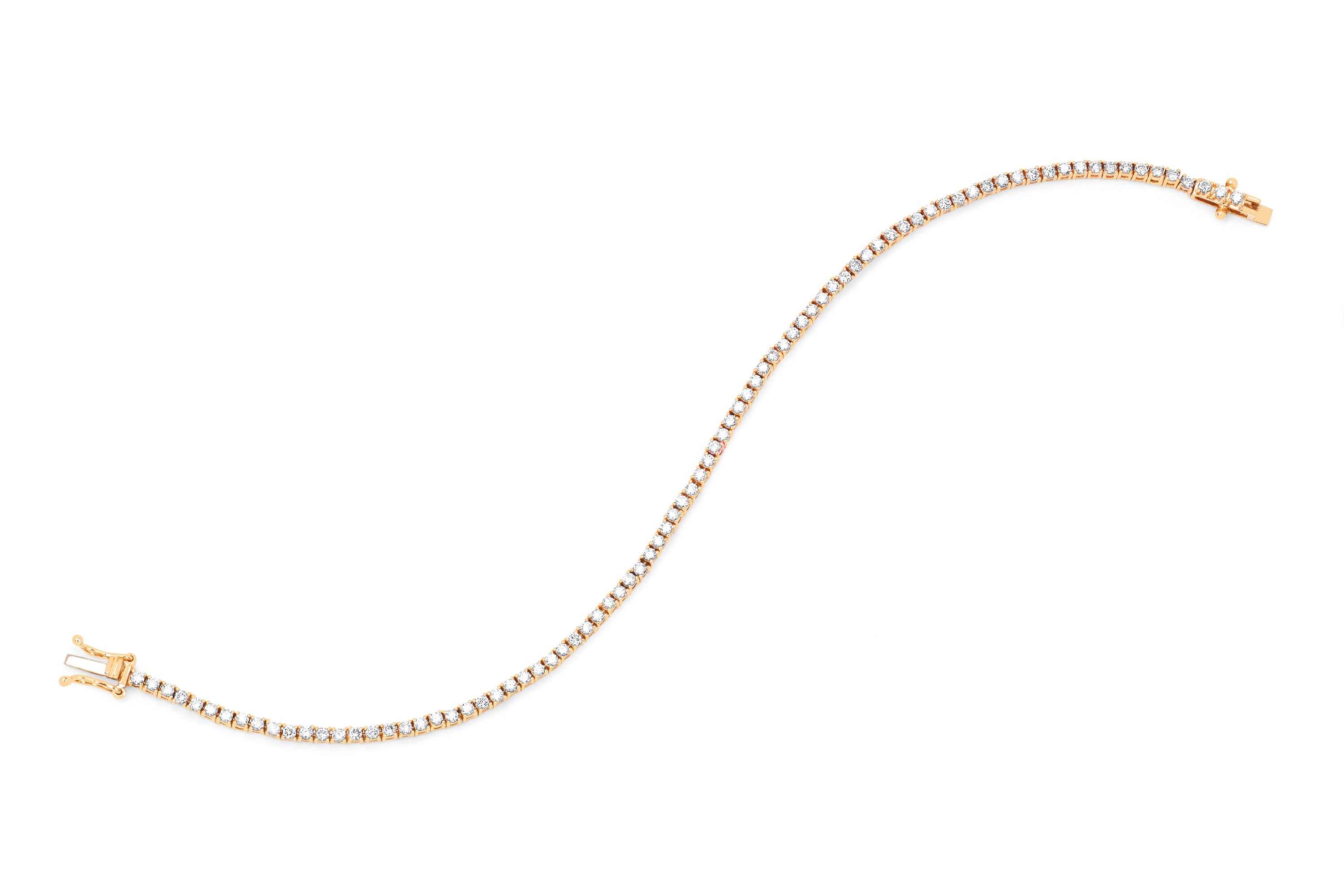 Diamond Grace Bracelet in 14k yellow gold