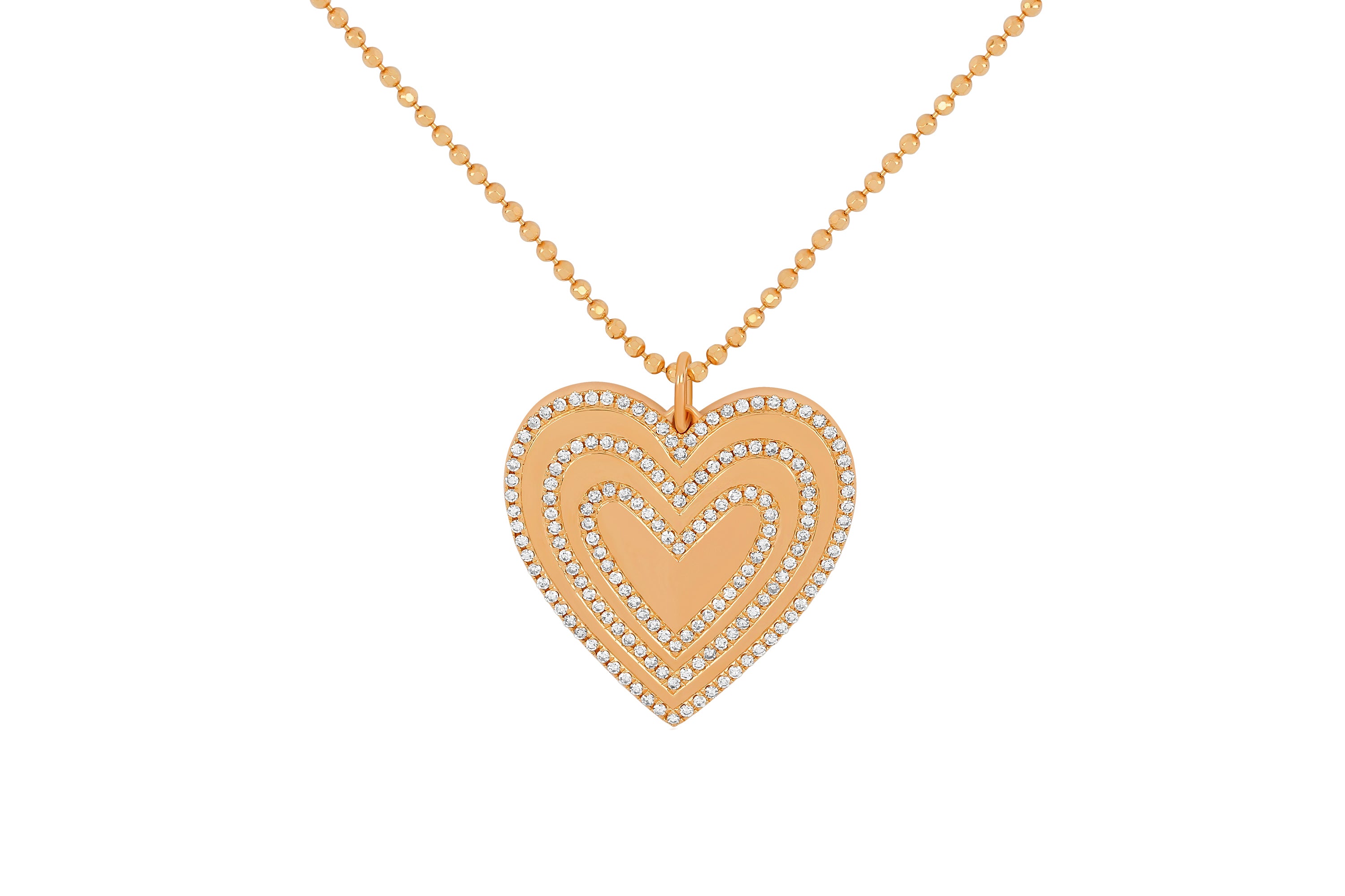Diamond Love Struck Necklace