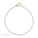 The Beaded Necklace Gift Set - Aquamarine / March Option
