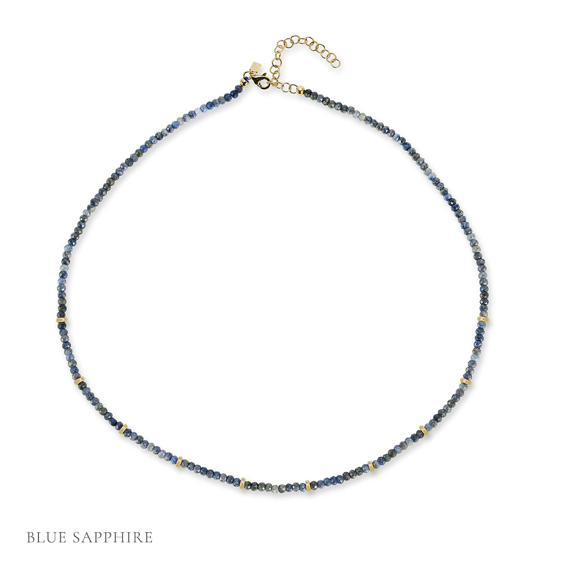 The Beaded Necklace Gift Set - Blue Sapphire Option