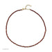 The Beaded Necklace Gift Set - Garnet / January Option