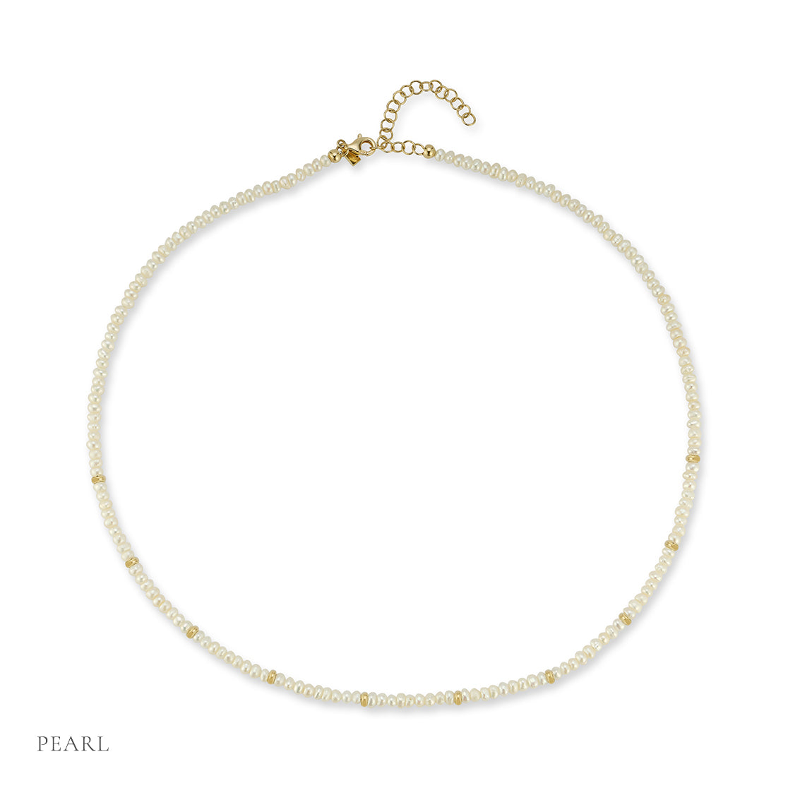 The Beaded Necklace Gift Set - Pearl / June Option