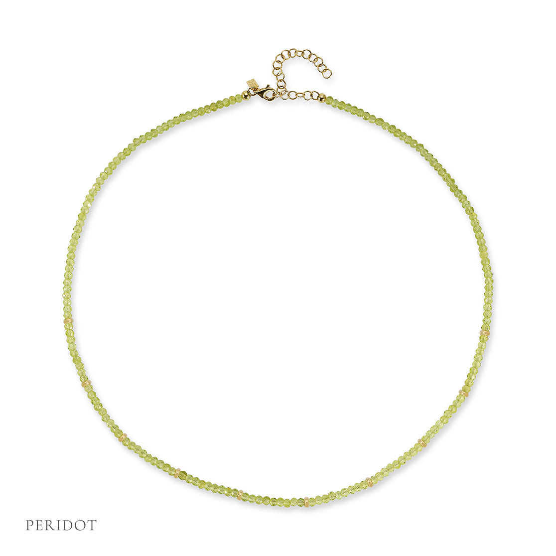 The Beaded Necklace Gift Set - Peridot / August Option