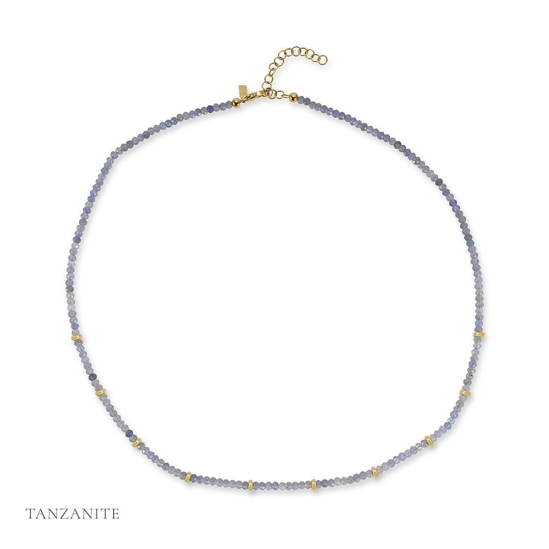 The Beaded Necklace Gift Set - Tanzanite / December Option