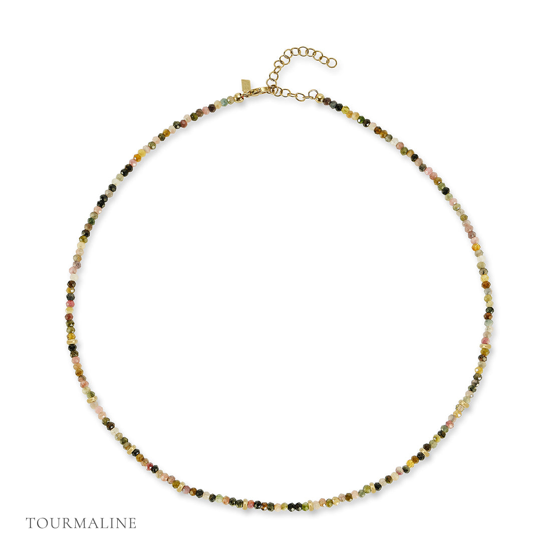 The Beaded Necklace Gift Set - Tourmaline / October Option