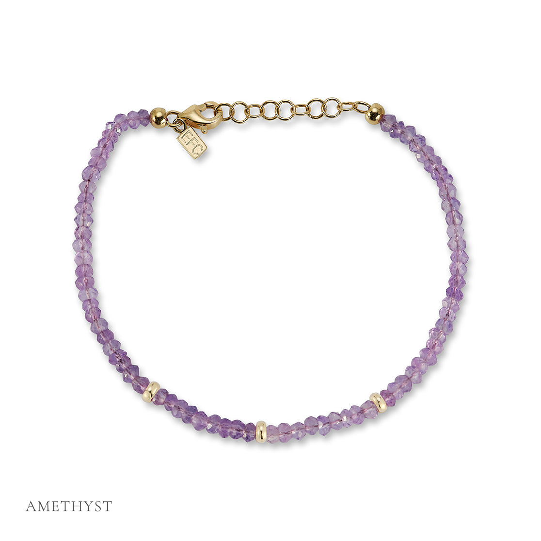 The Beaded Bracelet Gift Set - Amethyst / February Option