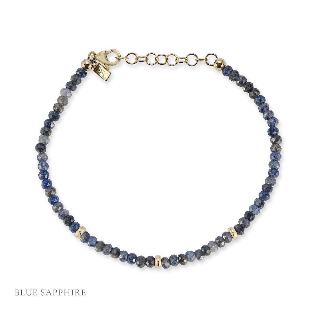 The Beaded Bracelet Gift Set - Blue Sapphire / September Option
