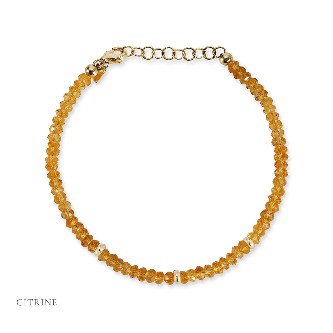 The Beaded Bracelet Gift Set - Citrine / November Option
