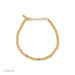 Birthstone Bead Bracelet In Diamond in 14k yellow gold