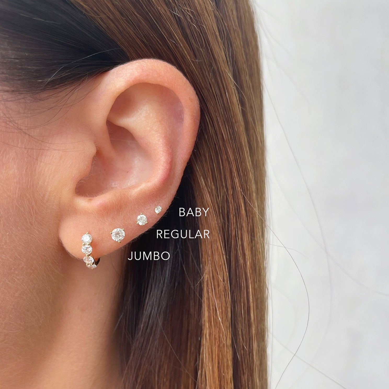 Shop Diamond Stud Earrings