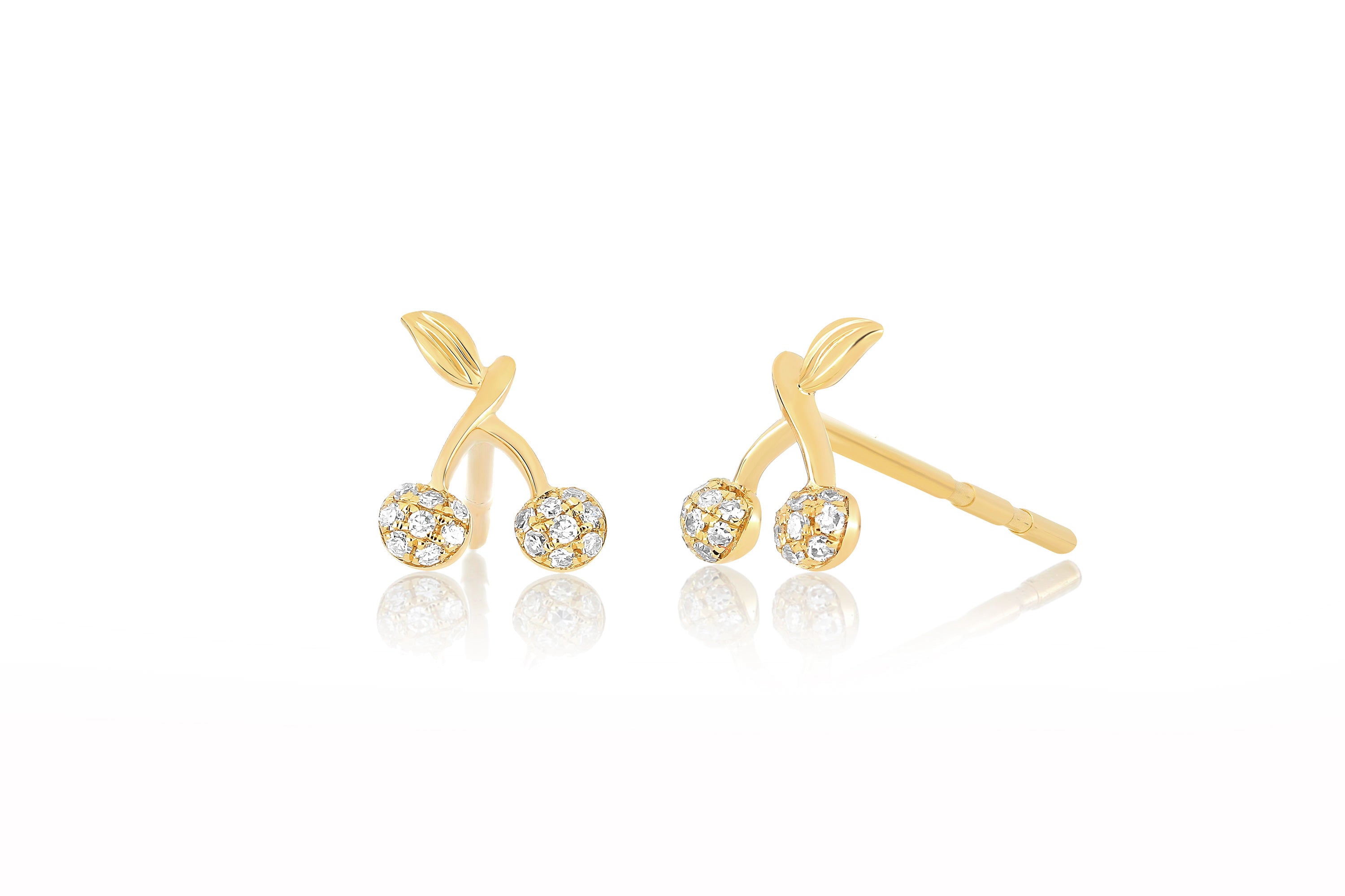 3 diamond stud earrings - Elegant Jewel Box | Fine Jewellery
