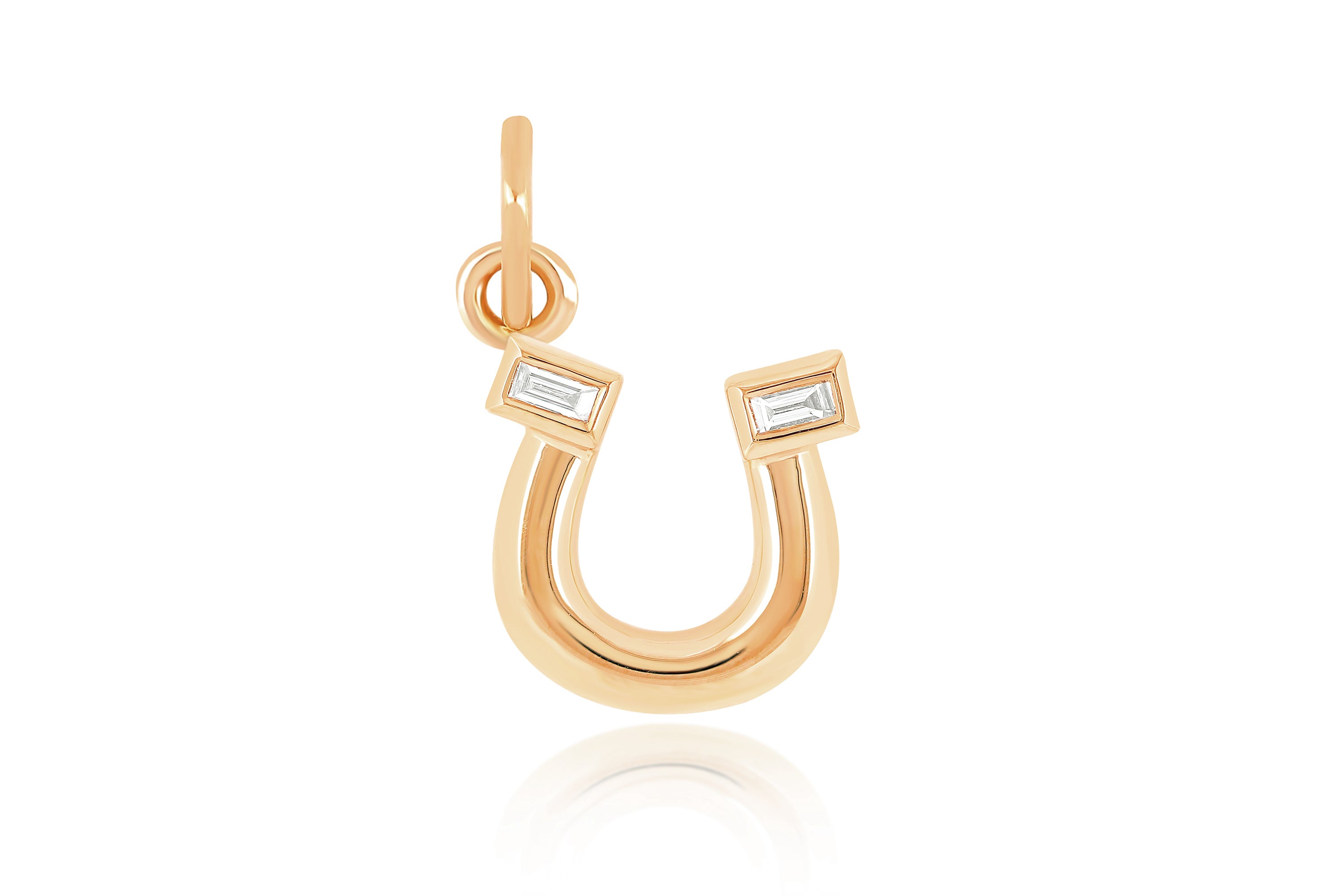 Lucky Horseshoe Necklace Charm