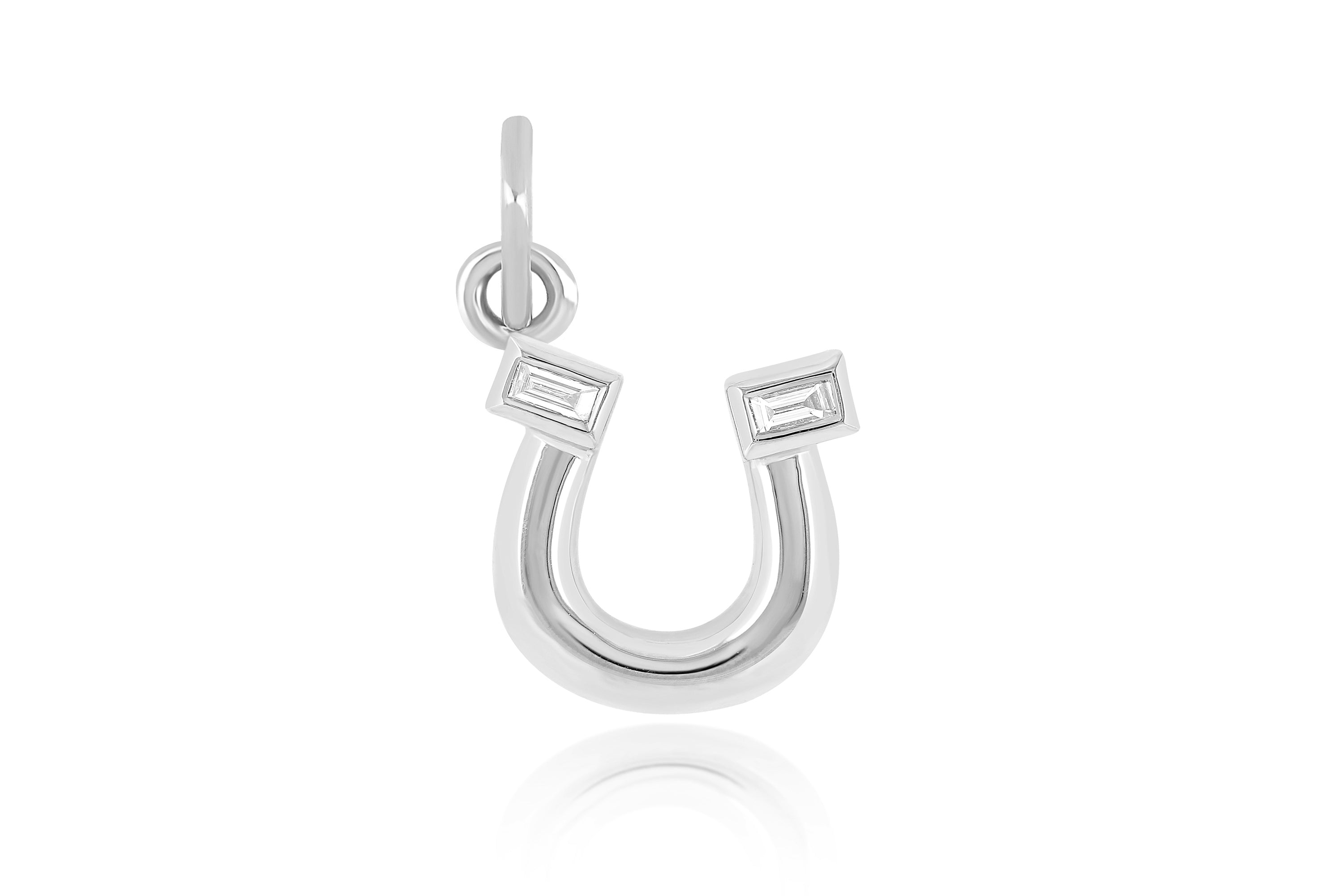 Lucky Horseshoe Necklace Charm