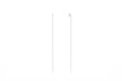Marquise Diamond Liquid Gold Threader Earring in 14k white gold