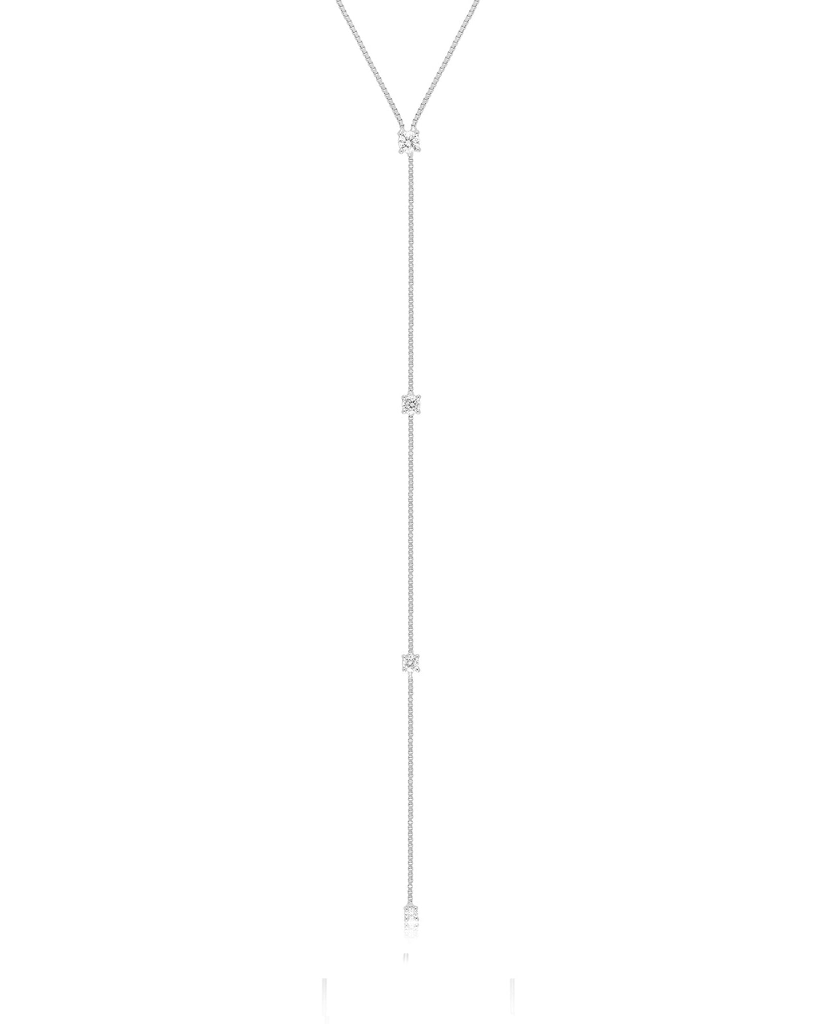 Diamond Callae Lariat Necklace
