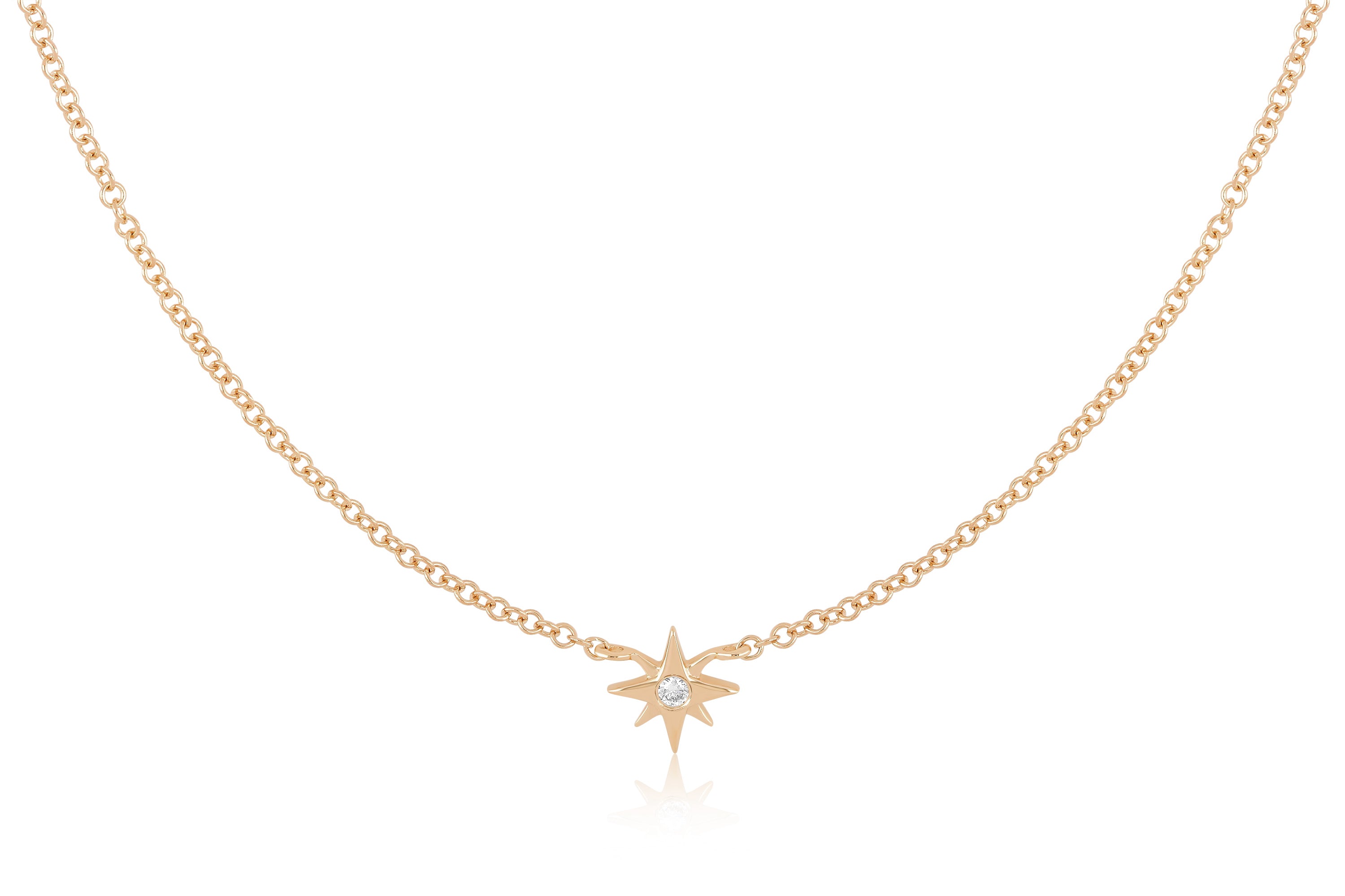 Diamond Starburst Necklace