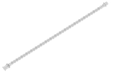 Endless Love Eternity Bracelet in 14k white gold