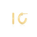 Sasha Hoop Earrings in 14k yellow gold