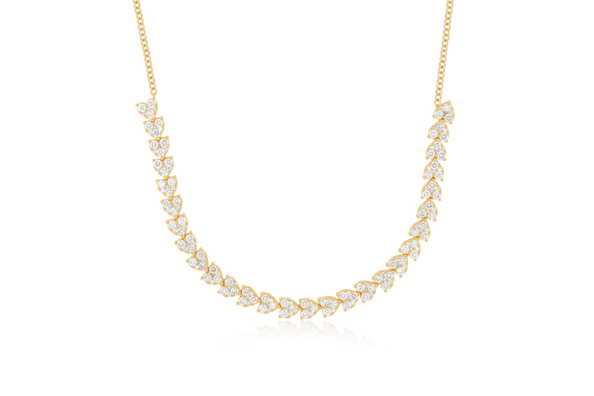 Endless Love Necklace in 14k yellow gold