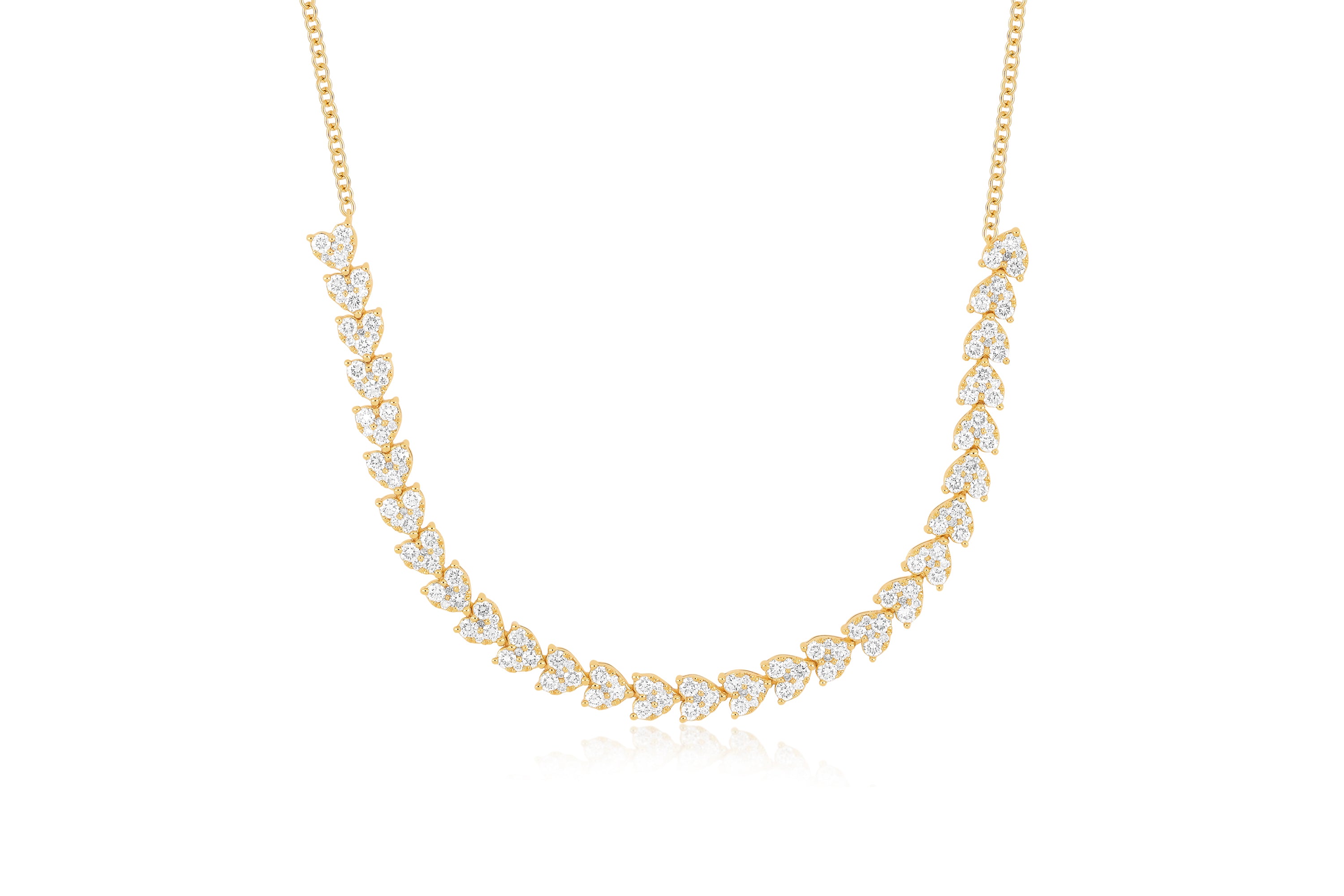 Endless Love Necklace in 14k yellow gold